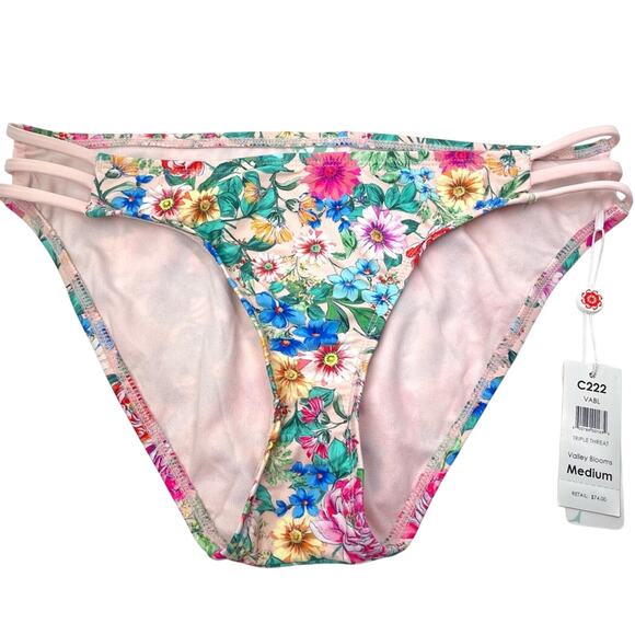 Swim Systems Other - New Swim Systems Tab Side Hipster Bikini Bottom in Valley Blooms Floral Print